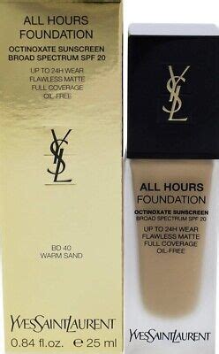 yves saint laurent foundation bd40|ysl full coverage foundation.